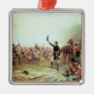 The Battle of Waterloo, 18th June 1815 2 Metal Ornament