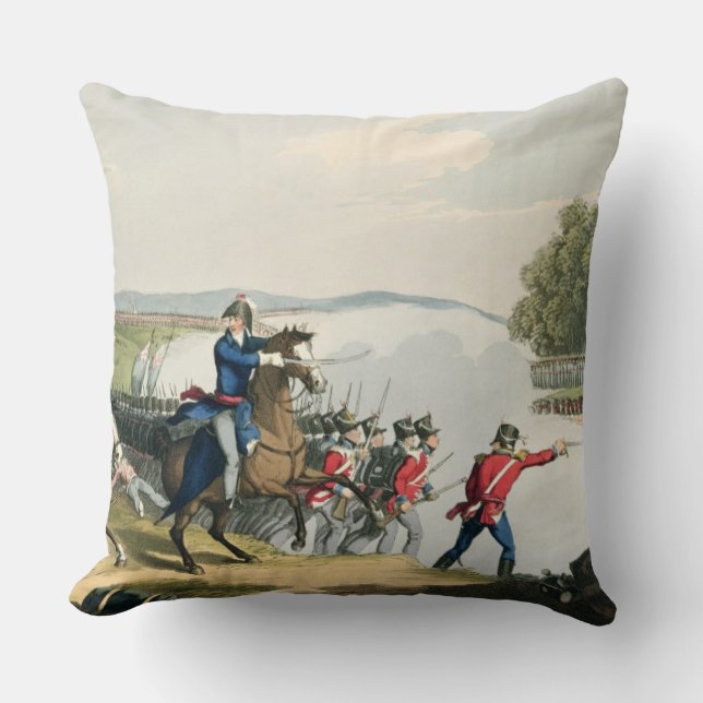 The Battle of Waterloo Decided by the Duke of Well Cushion (Front)