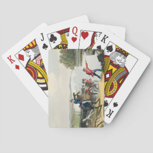 The Battle of Waterloo Decided by the Duke of Well Playing Cards