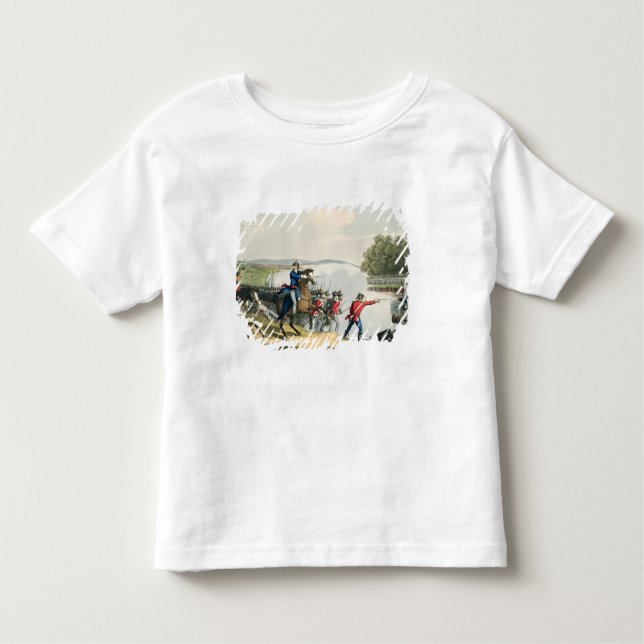 The Battle of Waterloo Decided by the Duke of Well Toddler T-Shirt (Front)