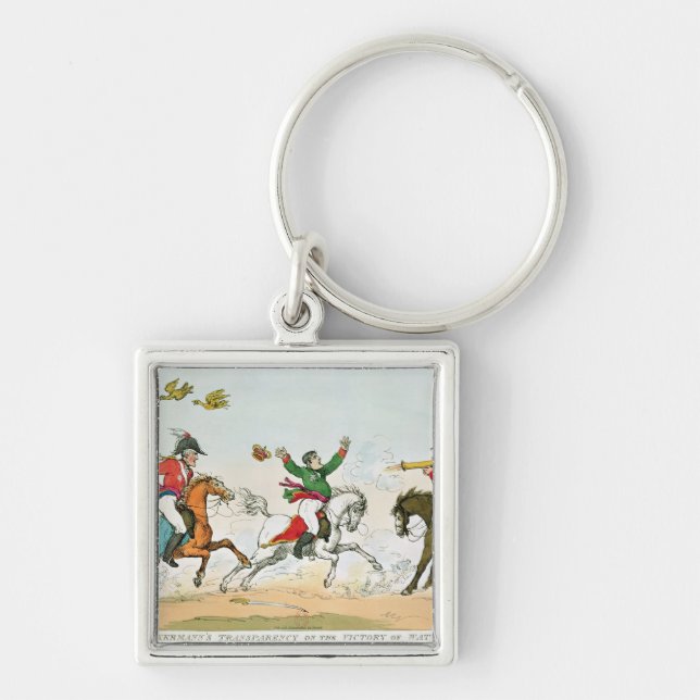 The Battle of Waterloo Key Ring (Front)