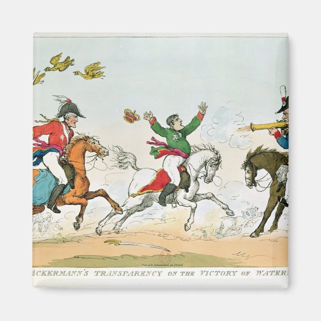 The Battle of Waterloo Magnet (Front)