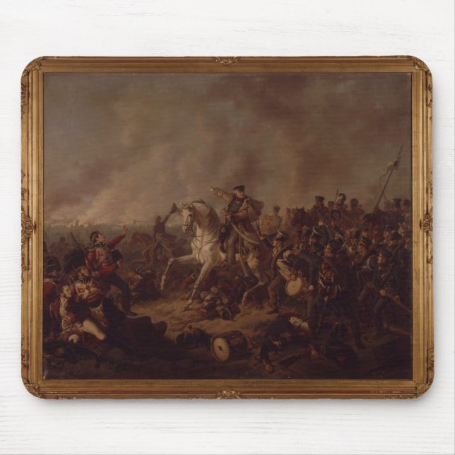 The Battle of Waterloo Mouse Pad (Front)