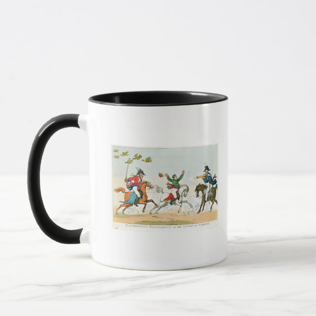 The Battle of Waterloo Mug (Left)