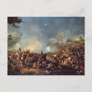 The Battle of Waterloo Postcard