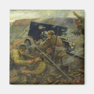 The Battle of Yelnya near Moscow in 1941 Magnet