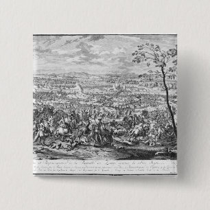 The Battle of Zenta, 1697 15 Cm Square Badge
