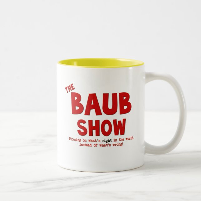 The Baub Show 15 oz Coffee Mug (Right)