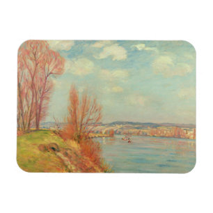 The Bay and the River, 1901 (oil on canvas) Magnet
