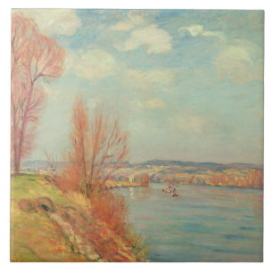 The Bay and the River, 1901 (oil on canvas) Tile
