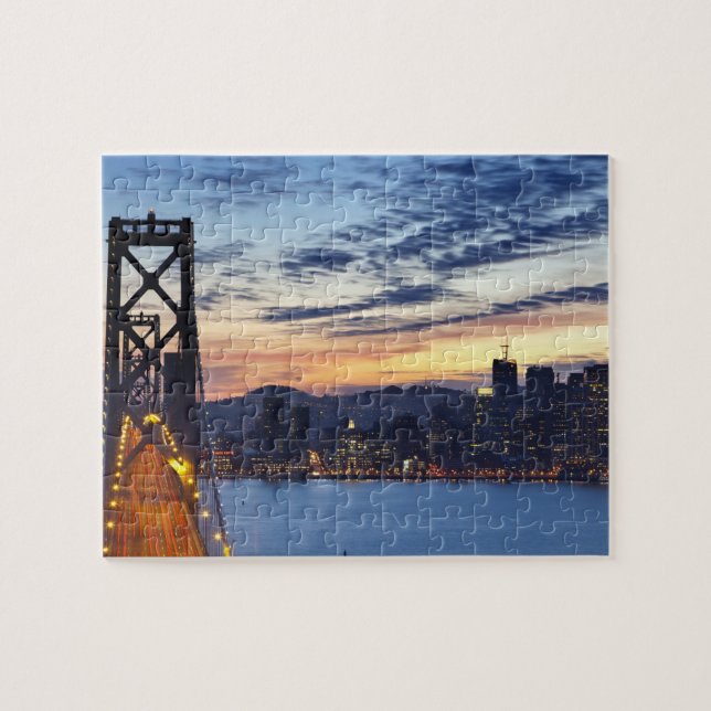 The Bay Bridge from Treasure Island Jigsaw Puzzle (Horizontal)