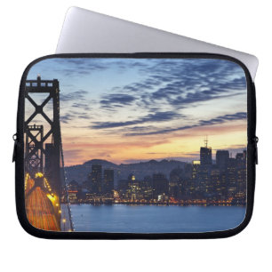 The Bay Bridge from Treasure Island Laptop Sleeve