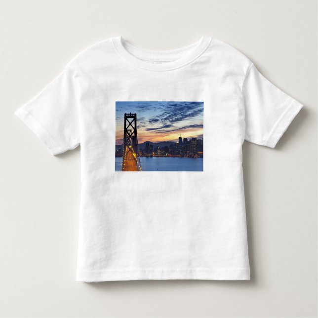The Bay Bridge from Treasure Island Toddler T-Shirt (Front)