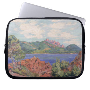 The Bay of Agay, c.1905 (oil on canvas) Laptop Sleeve