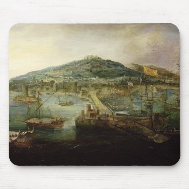 The Bay of Naples Mouse Pad (Front)