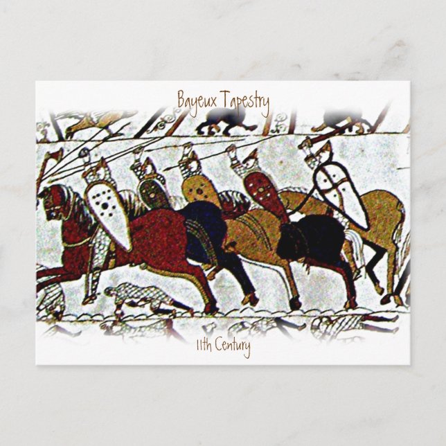 The Bayeux Tapestry a1 Postcard (Front)