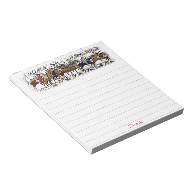 The Bayeux Tapestry Notepad (Angled)