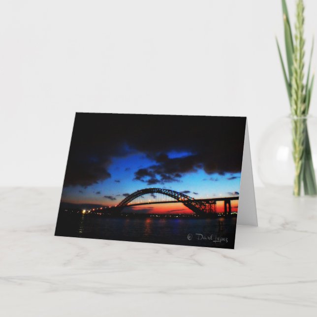 The Bayonne Bridge Note card (Front)