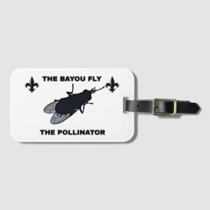 The Bayou Fly Luggage Tag