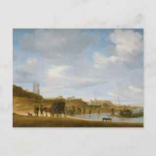 The Beach at Egmond-an-Zee Postcard