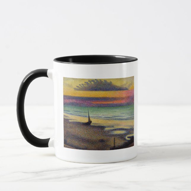 The Beach at Heist, 1891-92 Mug (Left)