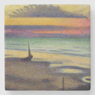 The Beach at Heist, 1891-92 Stone Coaster