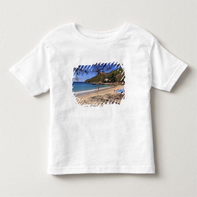 The beach at Pigeon Island National Park Toddler T-Shirt (Front)