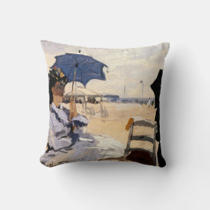 The Beach at Trouville Cushion