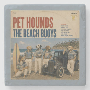 The Beach Buoys Album: a parody Stone Coaster