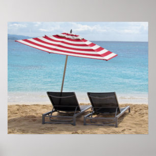THE BEACH CHAIRS POSTER