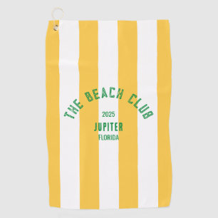 The Beach Club - Jupiter Florida - Custom Design Golf Towel