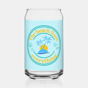 The Beach Fixes Everything Can Glass