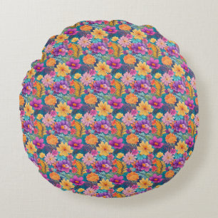 The Beach Is Calling, And I Must Go Round Cushion