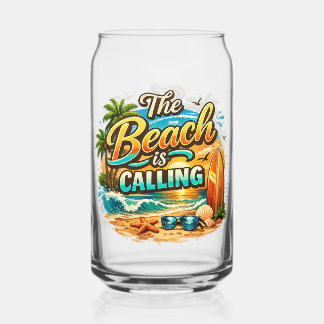 The beach is calling. can glass