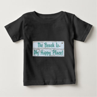 The Beach is My Happy Place Baby T-Shirt