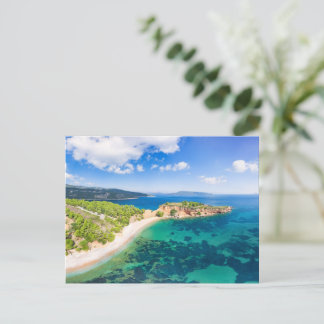 The beach Kokkinokastro of Alonissos island  Postcard