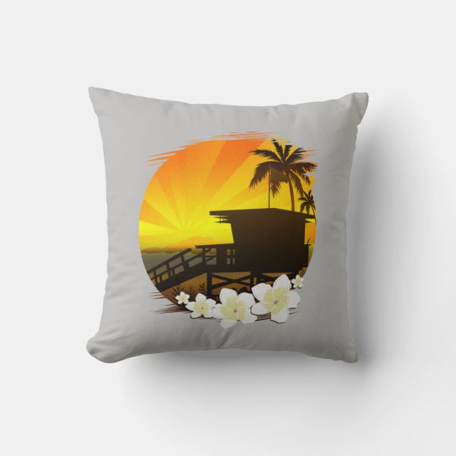 The Beach Life Cushion (Front)