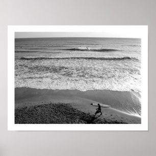 The Beach Life - Sagami Bay, Japan  Poster