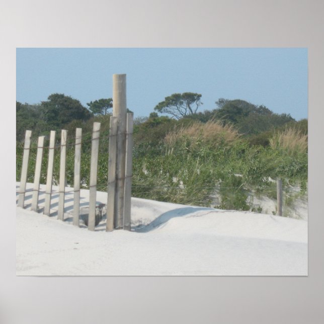 The Beach Poster Print (Front)