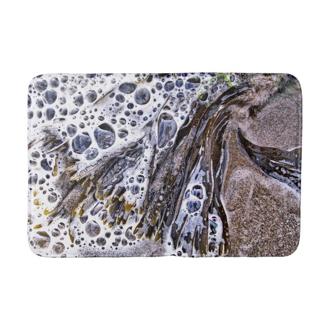 THE BEACH, SEAWEED, WATER AND SAND BATH MAT (Front)