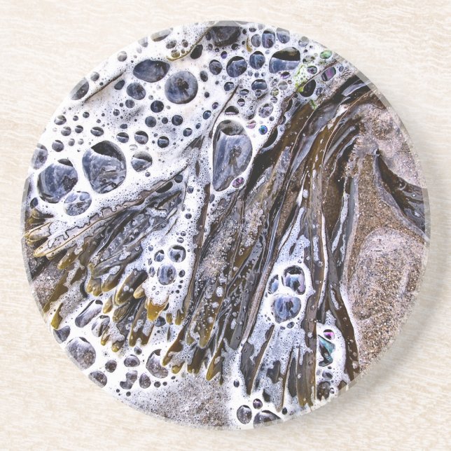 THE BEACH, SEAWEED, WATER AND SAND COASTER (Front)