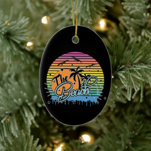 The Beach, Summer 2023 Ceramic Ornament