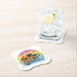 The Beach, Summer 2023 Paper Coaster