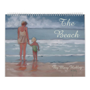The Beach Surf Sand Sun Calendar
