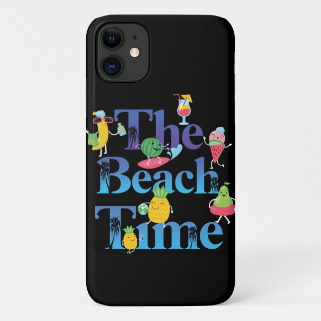 The Beach Time Case-Mate iPhone Case (Back)