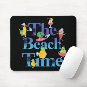 The Beach Time Mouse Pad