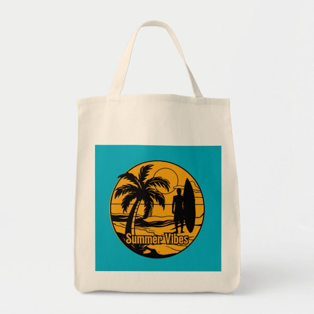 the beach tote bag (Front)