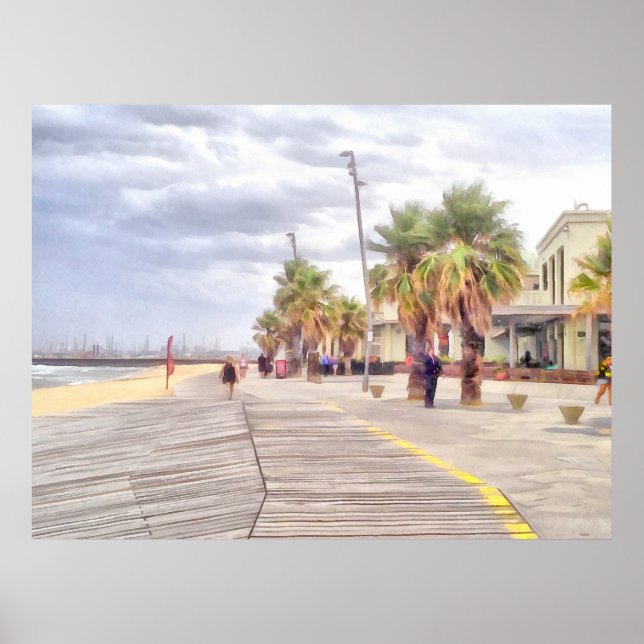 The beachfront poster (Front)