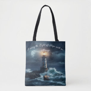 The Beacon of Hope Tote Bag