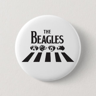 The Beagles 6 Cm Round Badge